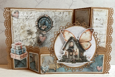 Kaart met elfenhuis…