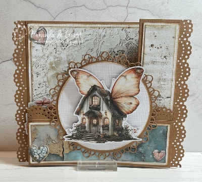 Kaart met elfenhuis…